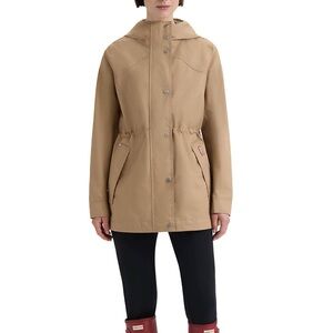 Hunter Women's Adela Cotton Canvas Rain Jacket- NWT size Small